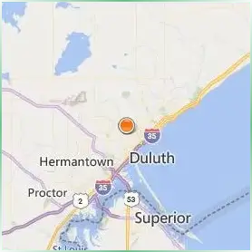 The College of Saint Scholastica Location Map