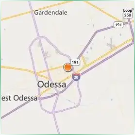 The University of Texas Permian Basin Location Map The University of Texas Permian Basin Location Map