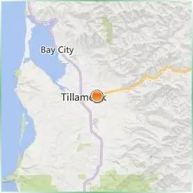 Tillamook Bay Community College Location Map Tillamook Bay Community College Location Map