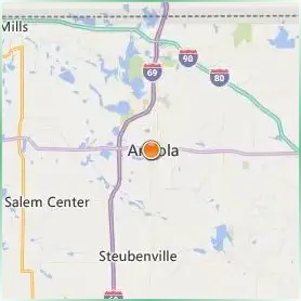Trine University Location Map Trine University Location Map
