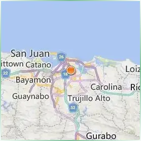 Universidad Politecnica de Puerto Rico Location Map