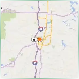 University of Arkansas Location Map University of Arkansas Location Map