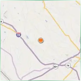 University of North Carolina at Pembroke Location Map