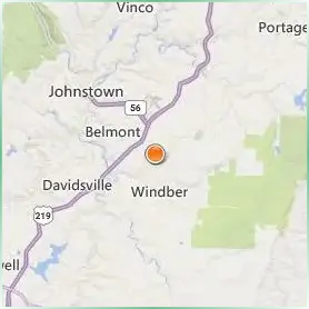 University of Pittsburgh Johnstown Location Map University of Pittsburgh Johnstown Location Map
