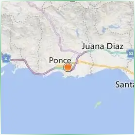 University of Puerto Rico at Ponce Location Map