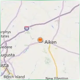 University of South Carolina Aiken Location Map University of South Carolina Aiken Location Map