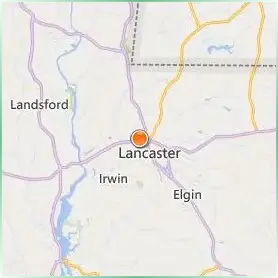 University of South Carolina Lancaster Location Map University of South Carolina Lancaster Location Map