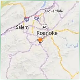 Virginia Western Community College Location Map