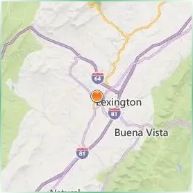 Washington and Lee University Location Map Washington and Lee University Location Map