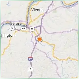 West Virginia University at Parkersburg Location Map