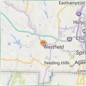 Westfield State University Location Map