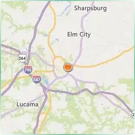 Wilson Community College Location Map