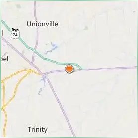 Wingate University Location Map Wingate University Location Map